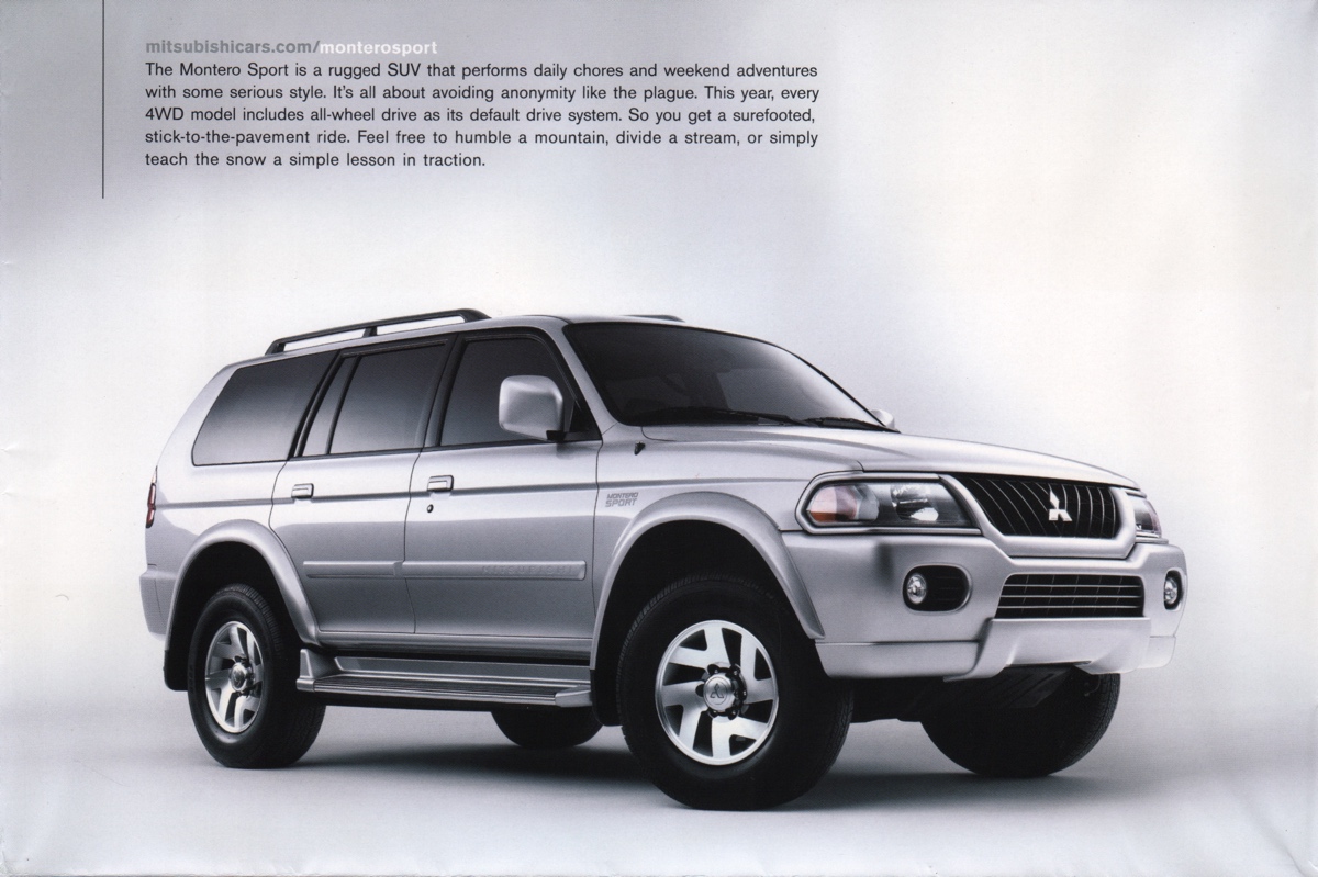 2002 Mitsubishi Full Line Brochure Page 10